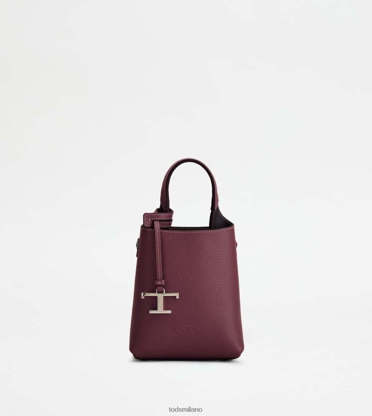 donneViola Tod's micro borsa in pelle P66X8B472
