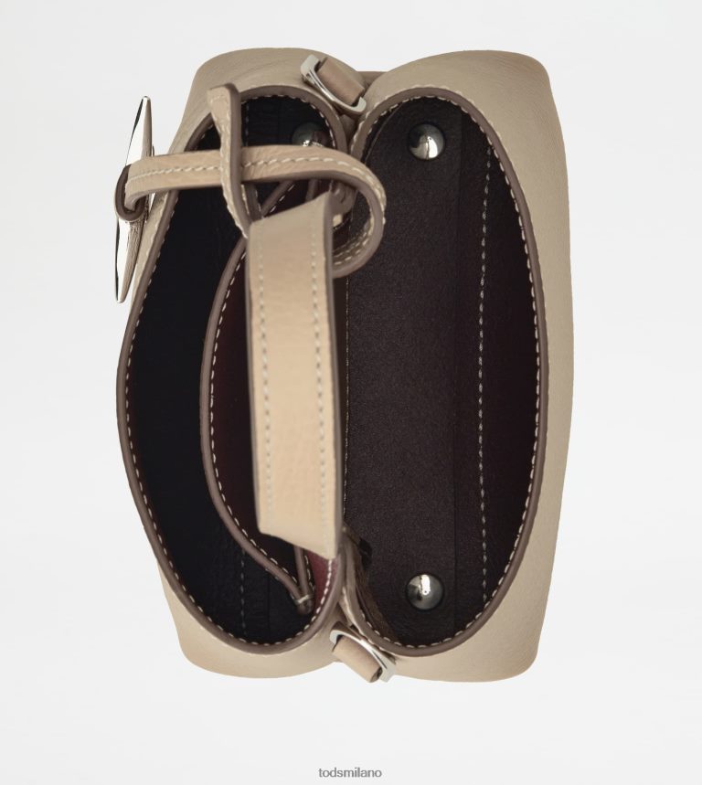 donnebeige Tod's micro borsa in pelle P66X8B471