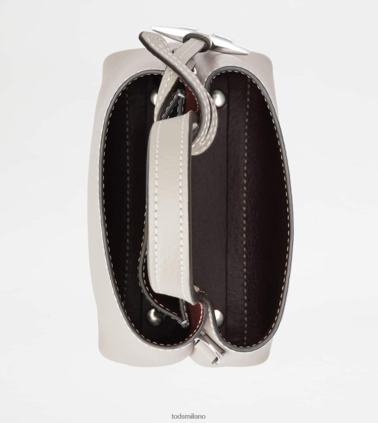 donnegrigio/bordeaux Tod's micro borsa in pelle P66X8B463