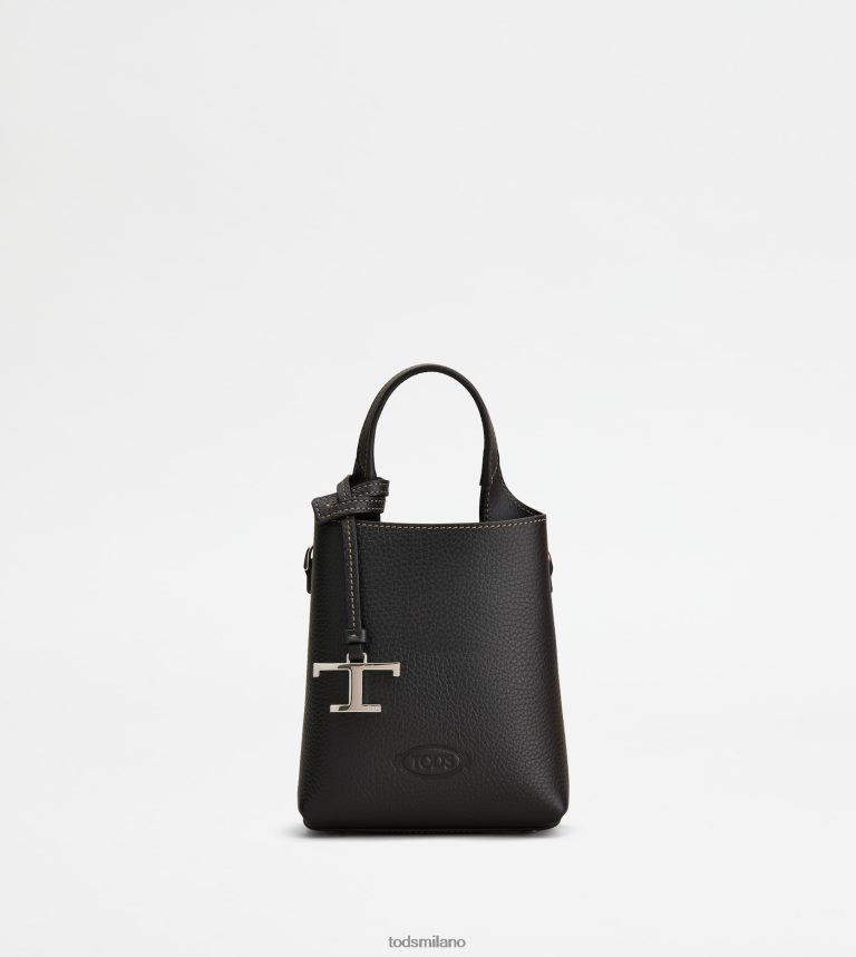 donnenero Tod's micro borsa in pelle P66X8B457