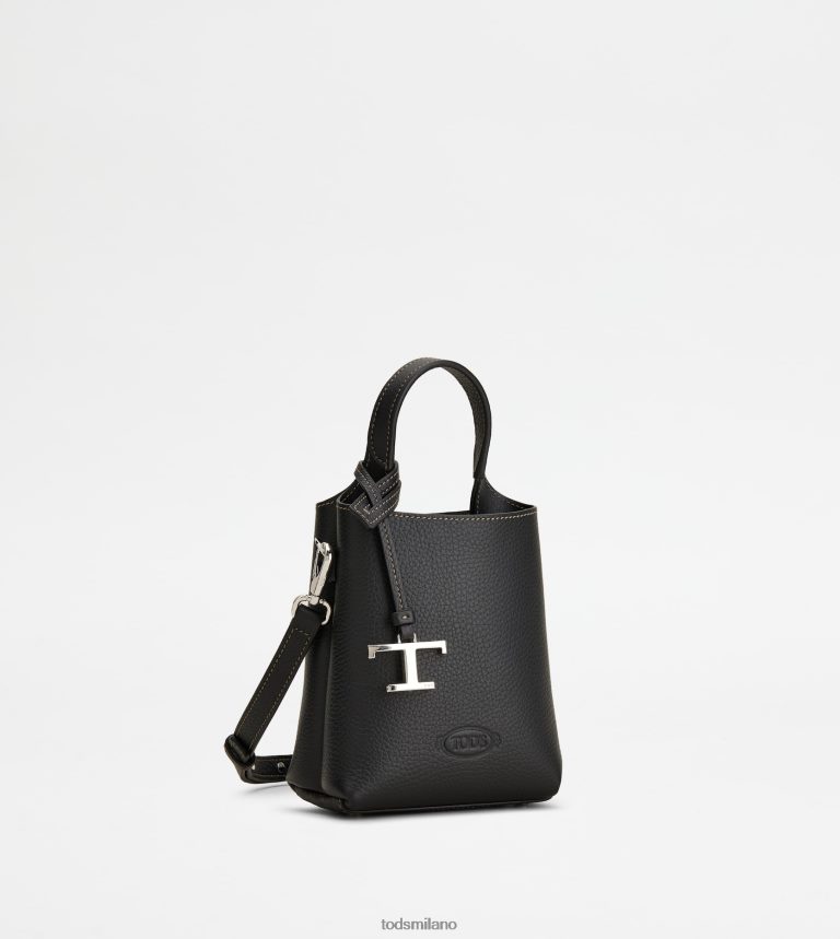 donnenero Tod's micro borsa in pelle P66X8B457