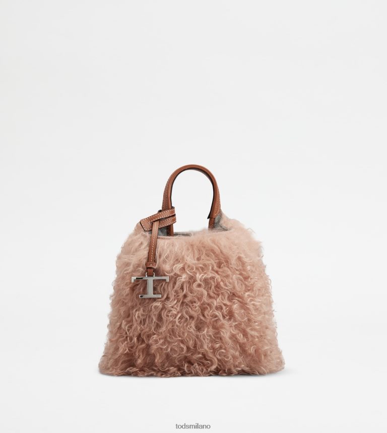 donnerosa Tod's borsa micro in mohair e pelle micro P66X8B468