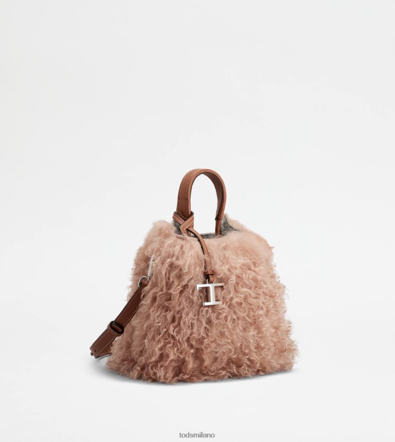 donnerosa Tod's borsa micro in mohair e pelle micro P66X8B468