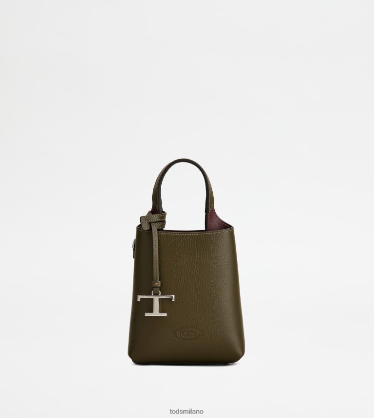 donneverde Tod's micro borsa in pelle P66X8B459