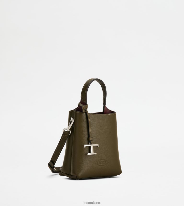 donneverde Tod's micro borsa in pelle P66X8B459