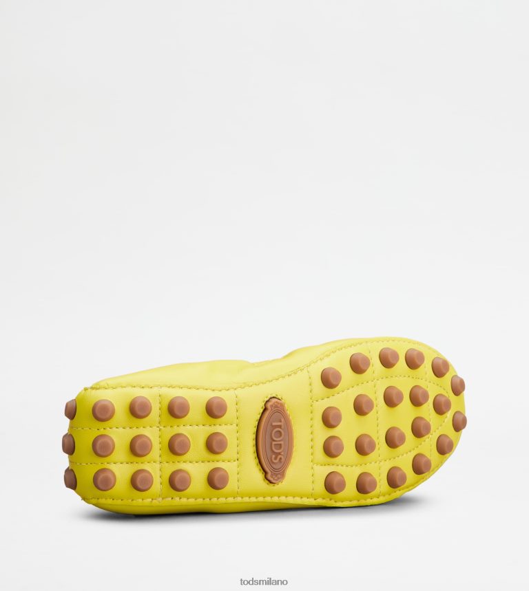donnegiallo/marrone Tod's ballerine bubble in pelle P66X8B184