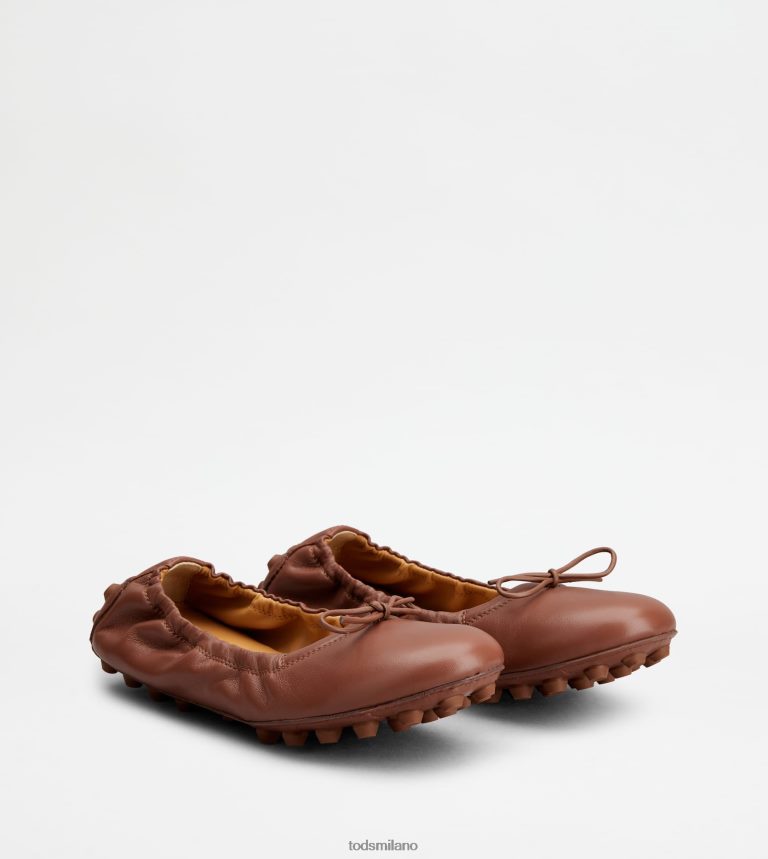 donnemarrone Tod's ballerine bubble in pelle P66X8B191
