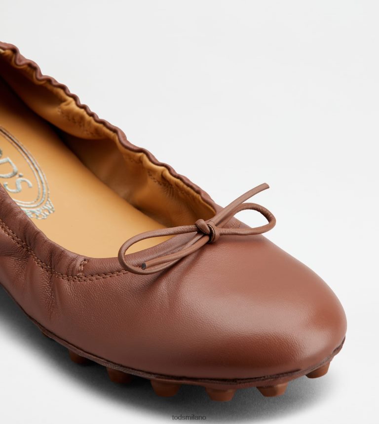donnemarrone Tod's ballerine bubble in pelle P66X8B191