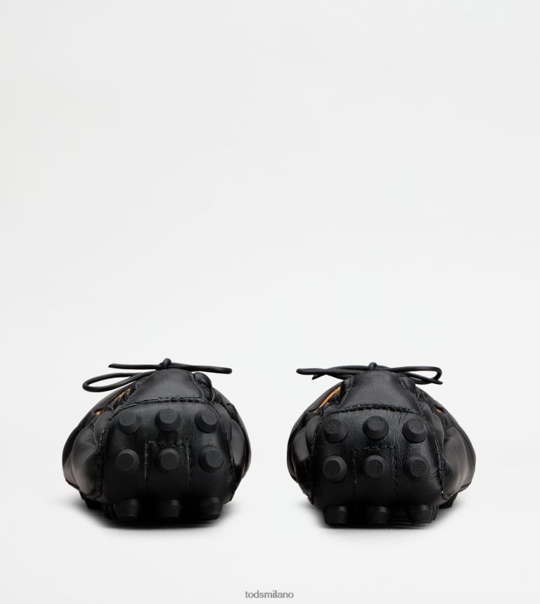 donnenero Tod's ballerine bubble in pelle P66X8B188