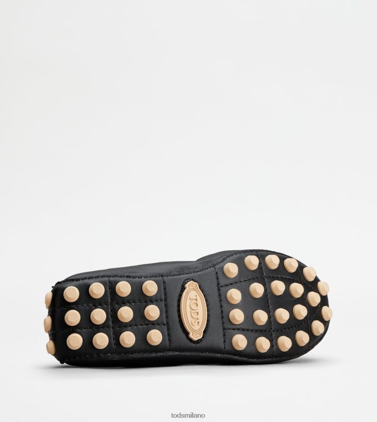 donnenero/bianco sporco Tod's ballerine bubble in pelle P66X8B189