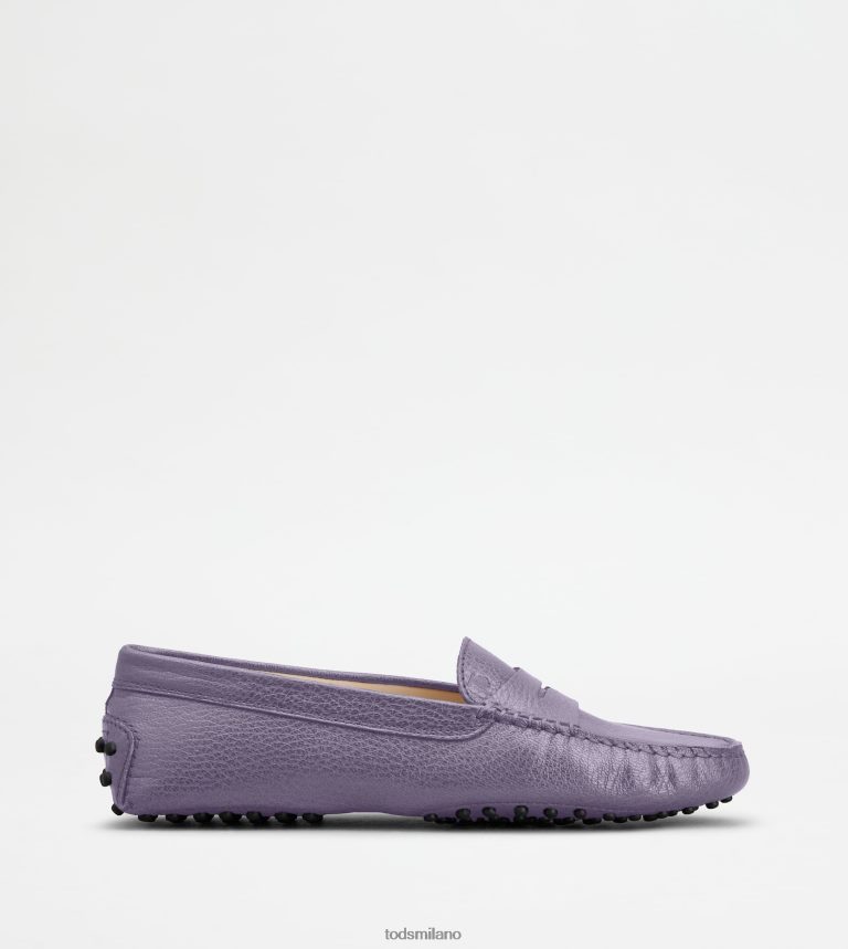 donneViola Tod's gommino mocassino in pelle P66X8B71