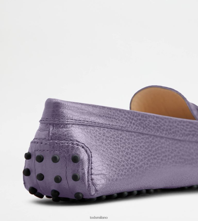donneViola Tod's gommino mocassino in pelle P66X8B71