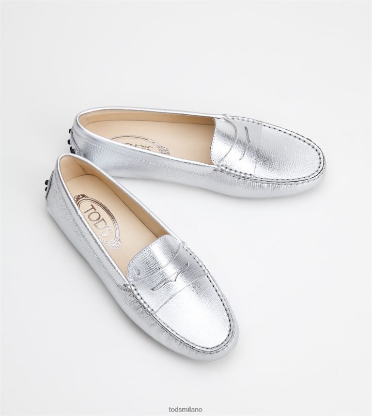 donneargento Tod's gommino mocassino in pelle P66X8B106