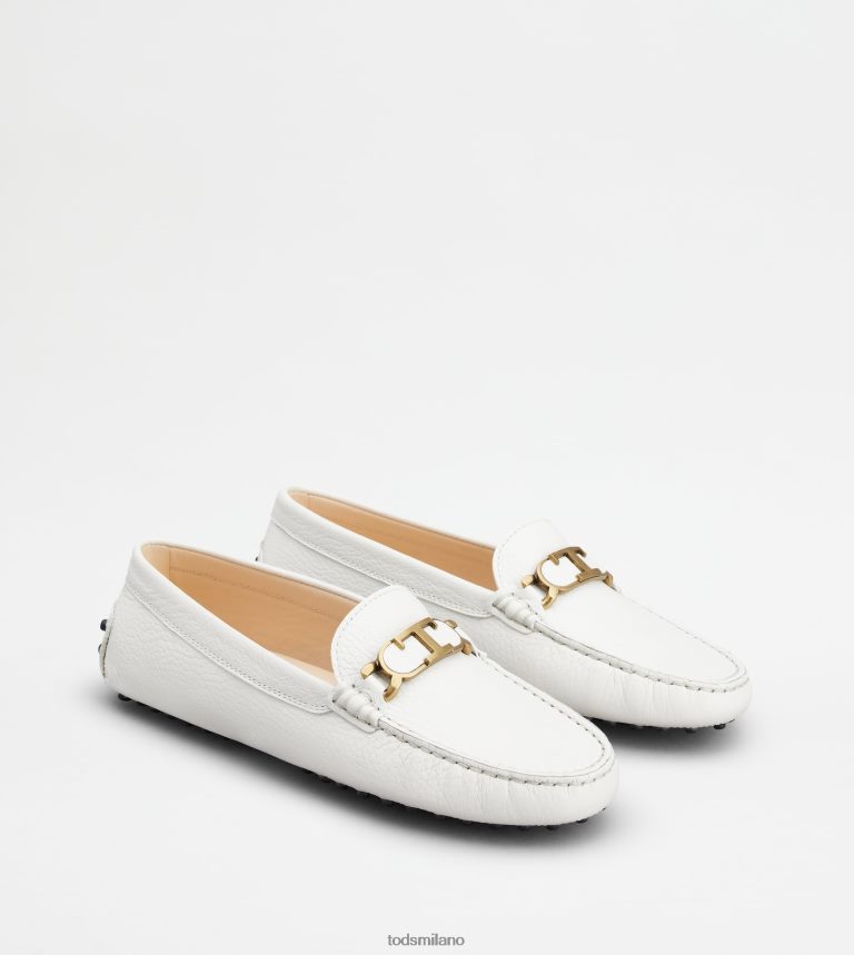 donnebianco Tod's gommino mocassino in pelle P66X8B81