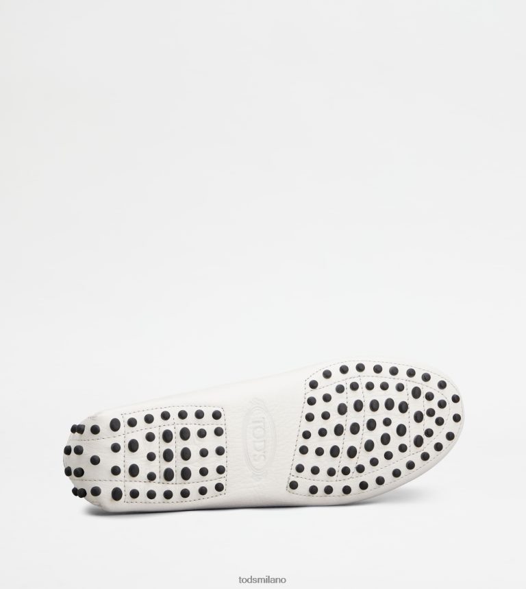 donnebianco Tod's gommino mocassino in pelle P66X8B81