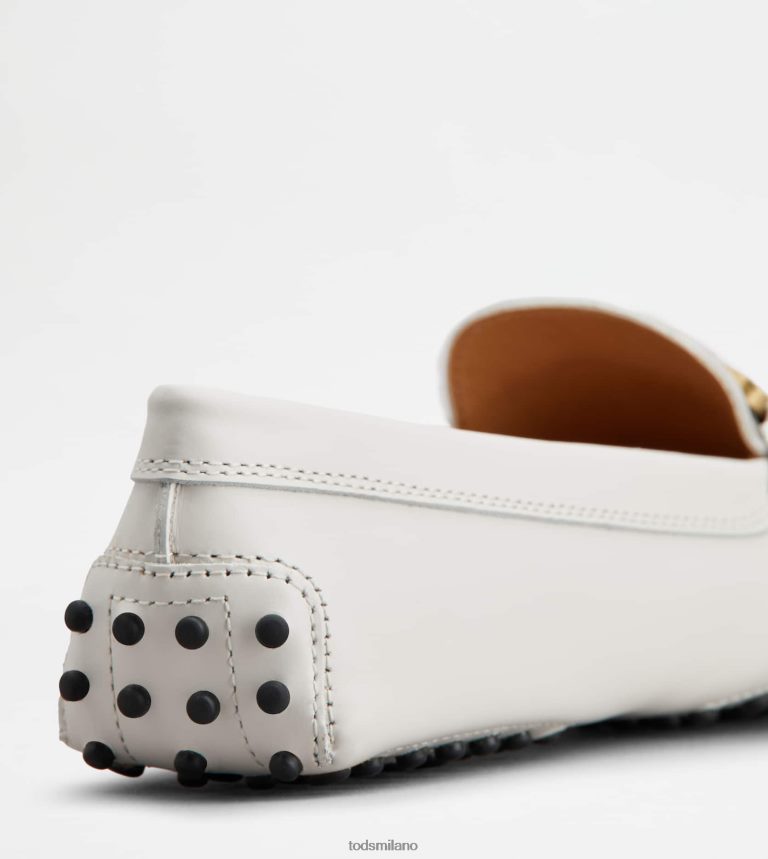 donnebianco Tod's mocassino gommino Kate in pelle P66X8B93