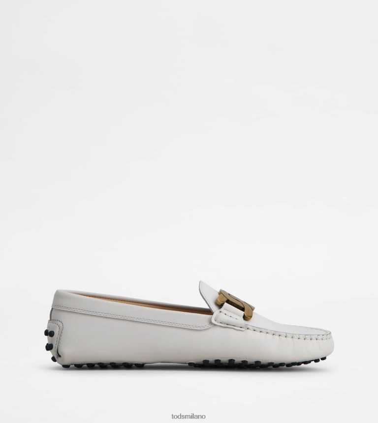 donnebianco Tod's mocassino gommino Kate in pelle P66X8B94