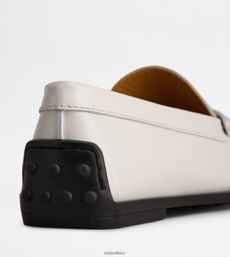 donnebianco Tod's mocassino gommino da città in pelle P66X8B72