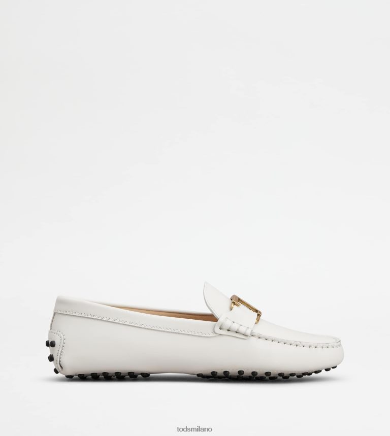 donnebianco Tod's t Intramontabile mocassino gommino in pelle P66X8B99