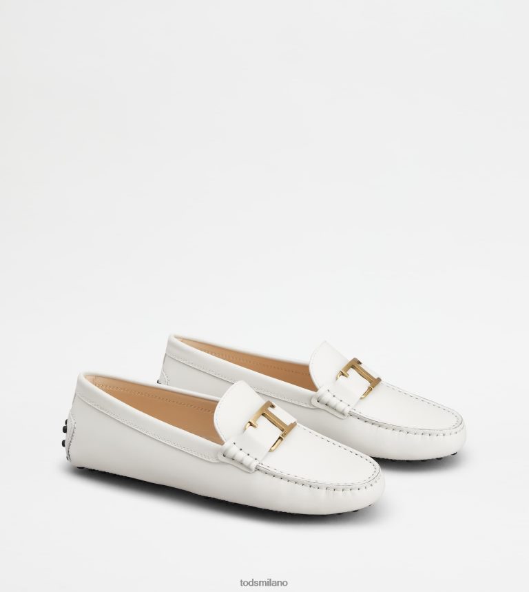 donnebianco Tod's t Intramontabile mocassino gommino in pelle P66X8B99