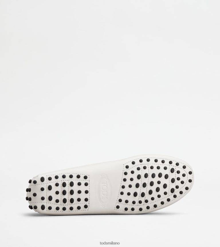 donnebianco Tod's t Intramontabile mocassino gommino in pelle P66X8B99