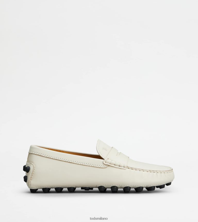 donnebianco sporco/nero Tod's gommino bubble in pelle P66X8B87