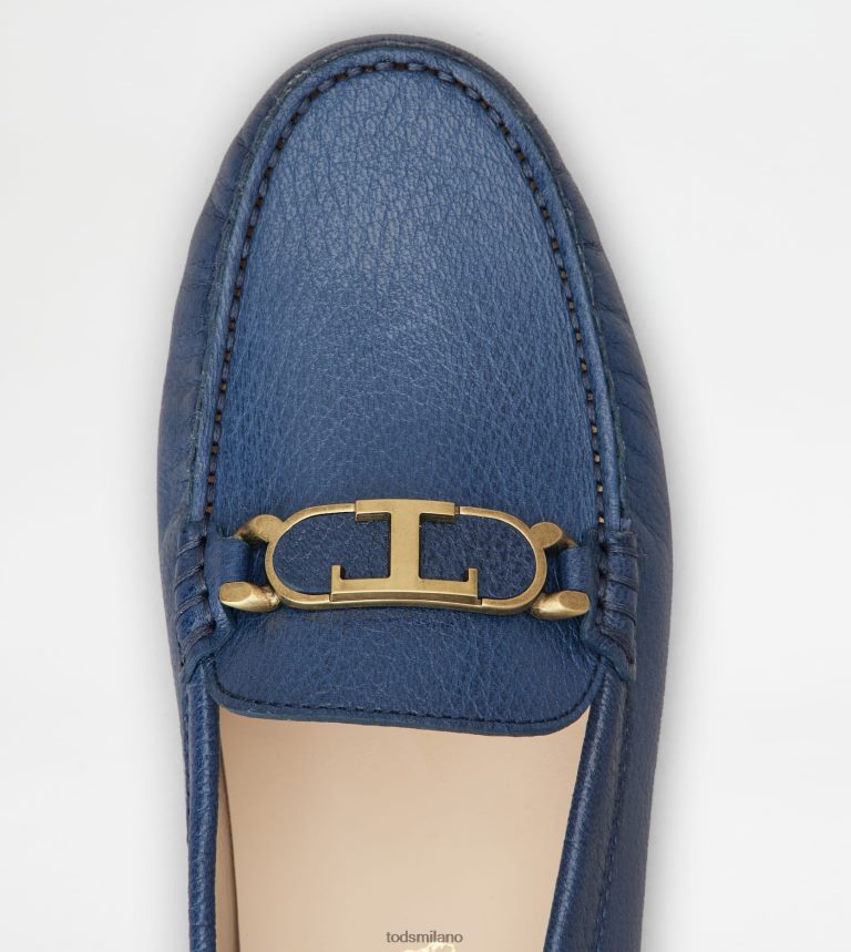 donneblu Tod's gommino mocassino in pelle P66X8B111