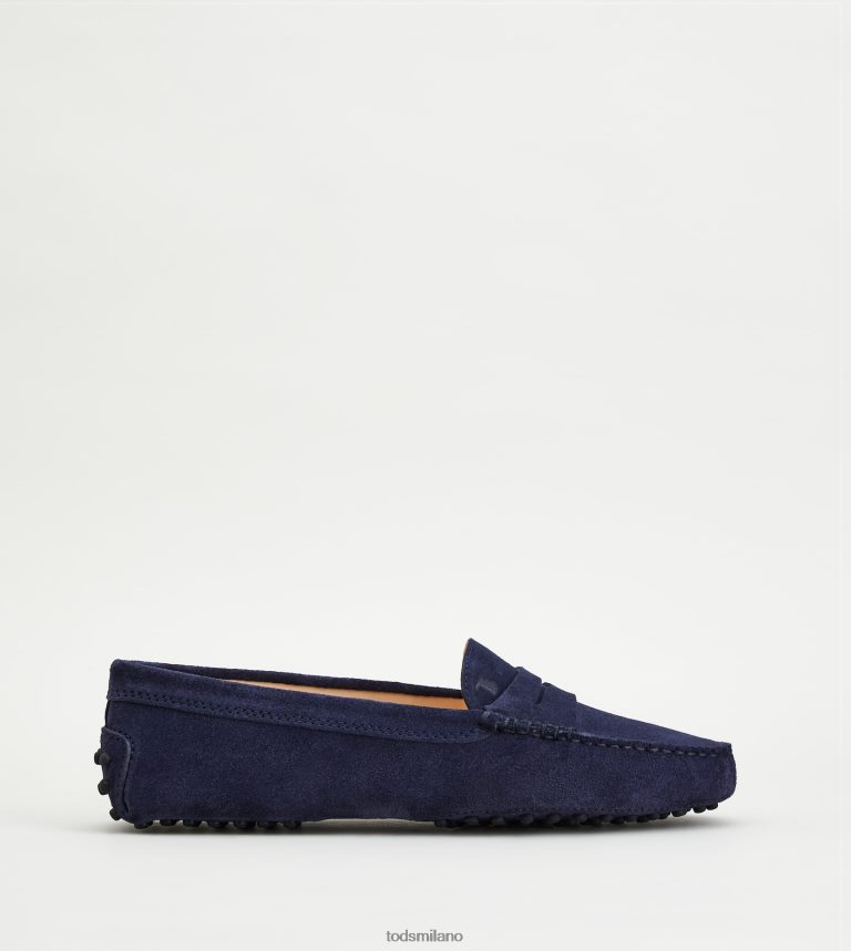 donneblu Tod's gommino mocassino in pelle scamosciata P66X8B113