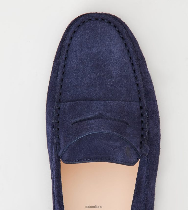 donneblu Tod's gommino mocassino in pelle scamosciata P66X8B113