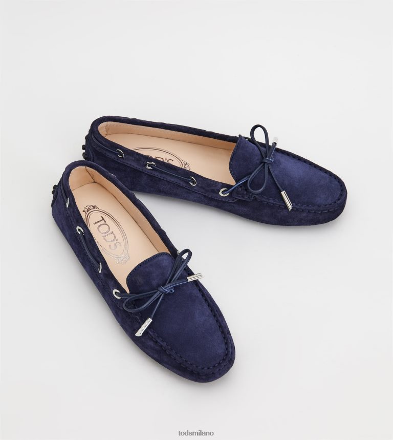 donneblu Tod's gommino mocassino in pelle scamosciata P66X8B70