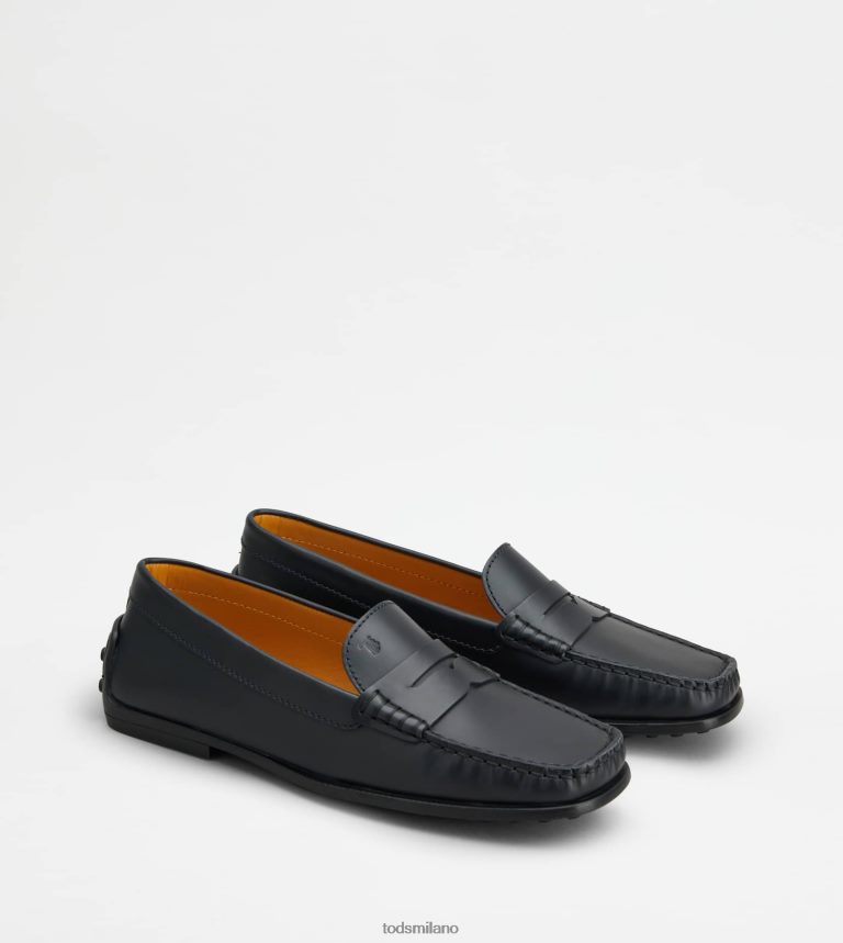 donneblu Tod's mocassino gommino da città in pelle P66X8B73
