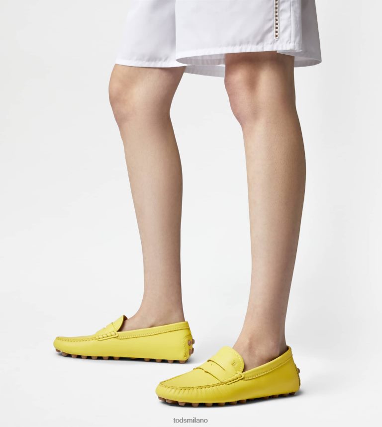 donnegiallo Tod's gommino bubble in pelle P66X8B83