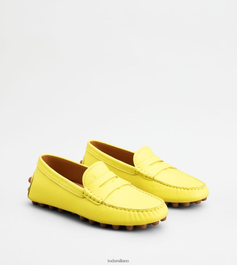 donnegiallo Tod's gommino bubble in pelle P66X8B83