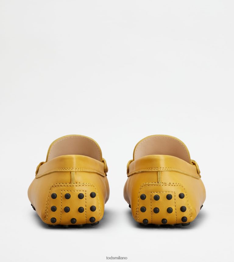 donnegiallo Tod's t Intramontabile mocassino gommino in pelle P66X8B100