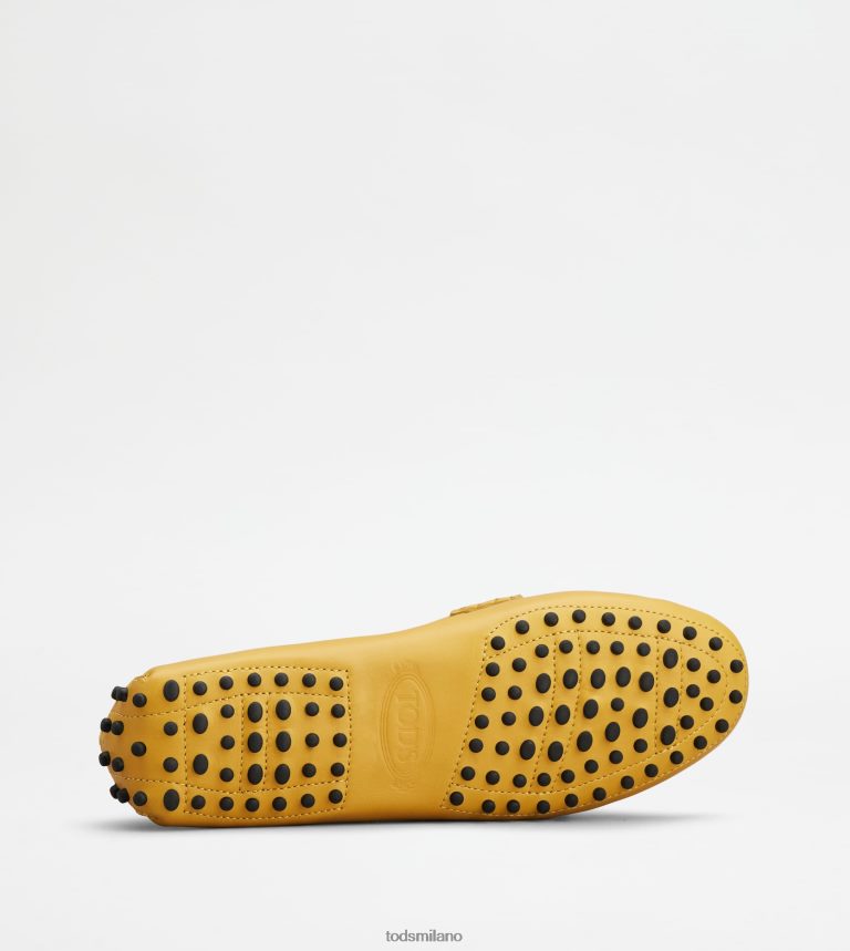 donnegiallo Tod's t Intramontabile mocassino gommino in pelle P66X8B100