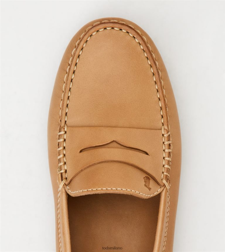 donnemarrone Tod's gommino mocassino in pelle P66X8B96