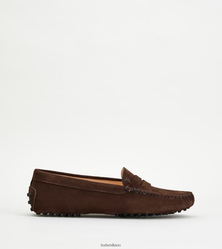 donnemarrone Tod's gommino mocassino in pelle scamosciata P66X8B105