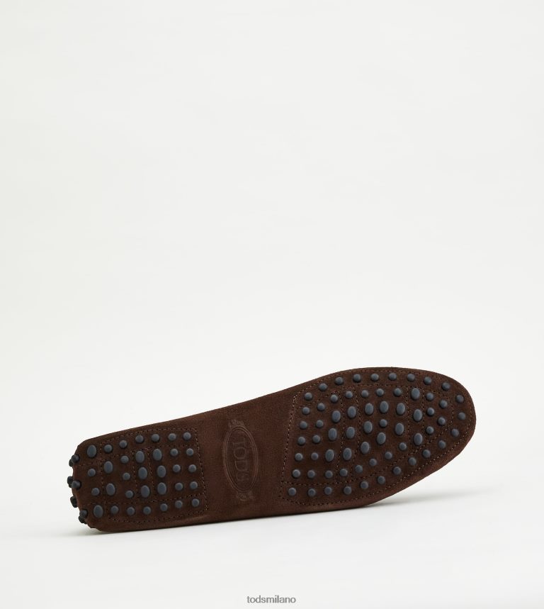 donnemarrone Tod's gommino mocassino in pelle scamosciata P66X8B105
