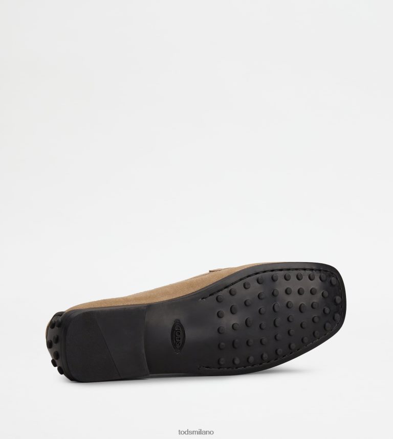 donnemarrone Tod's mocassino gommino da città in pelle scamosciata P66X8B63