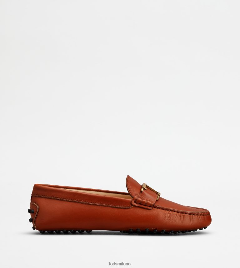 donnemarrone Tod's t Intramontabile mocassino gommino in pelle P66X8B101