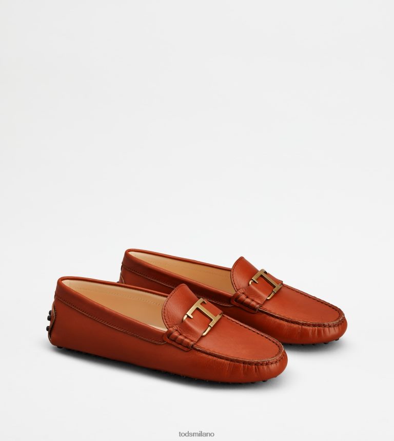 donnemarrone Tod's t Intramontabile mocassino gommino in pelle P66X8B101