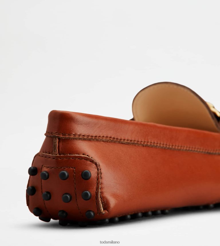 donnemarrone Tod's t Intramontabile mocassino gommino in pelle P66X8B101