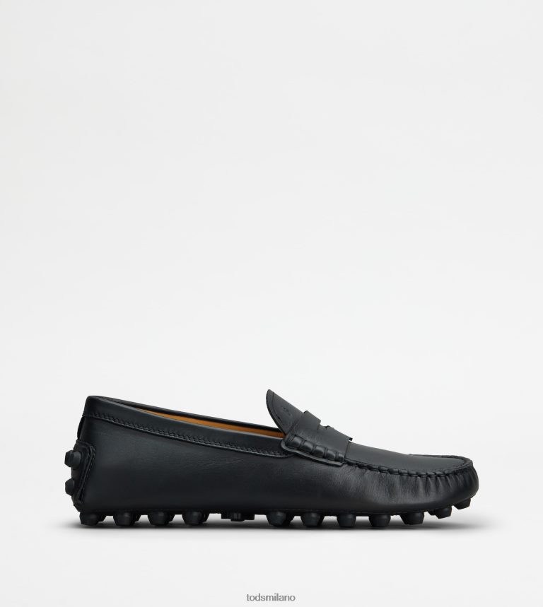 donnenero Tod's gommino bubble in pelle P66X8B91