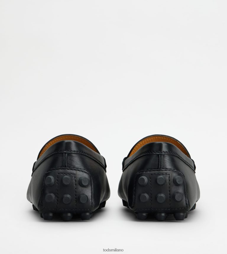 donnenero Tod's gommino bubble in pelle P66X8B91