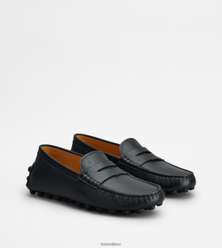 donnenero Tod's gommino bubble in pelle P66X8B91