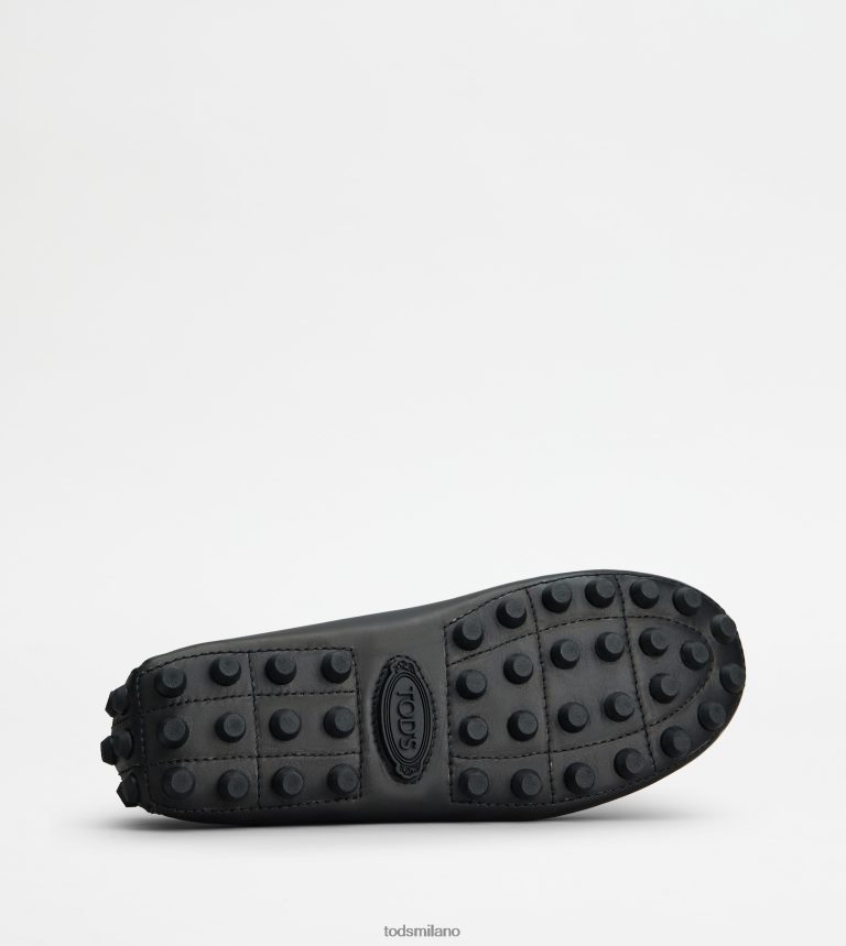 donnenero Tod's gommino bubble in pelle P66X8B91