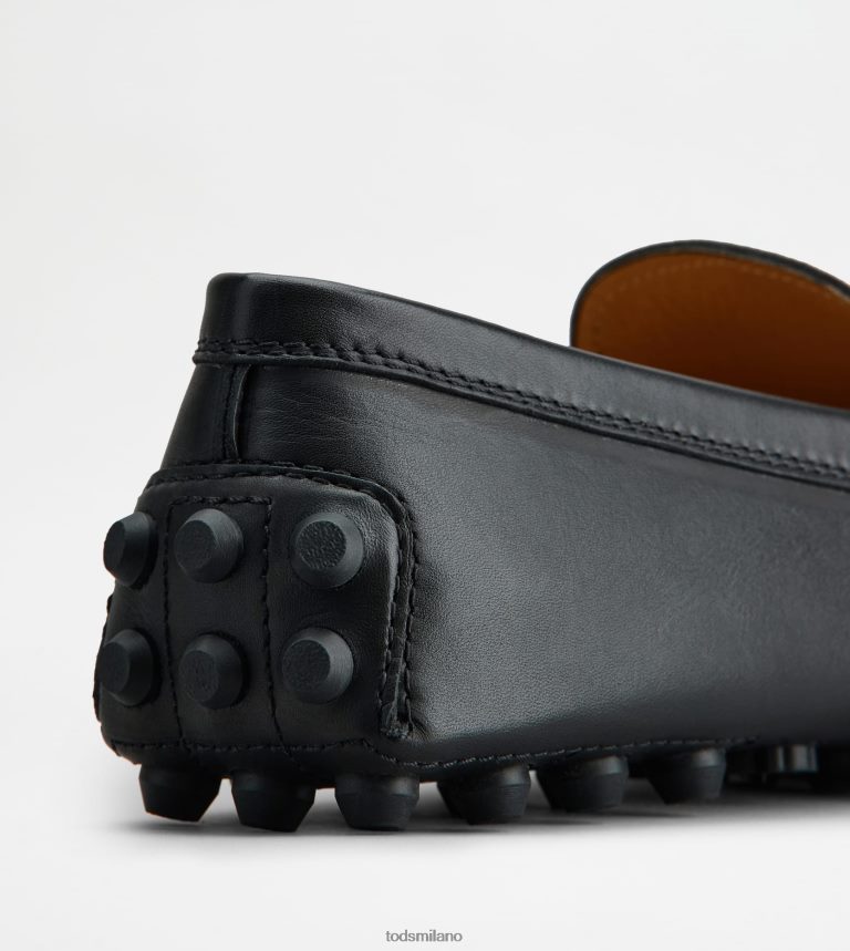 donnenero Tod's gommino bubble in pelle P66X8B91