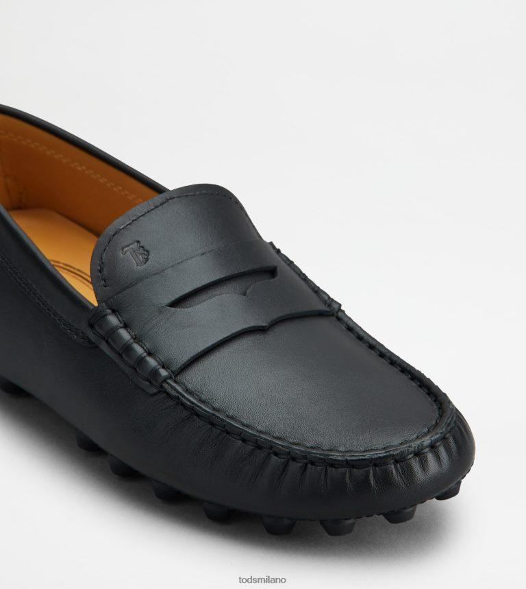 donnenero Tod's gommino bubble in pelle P66X8B91