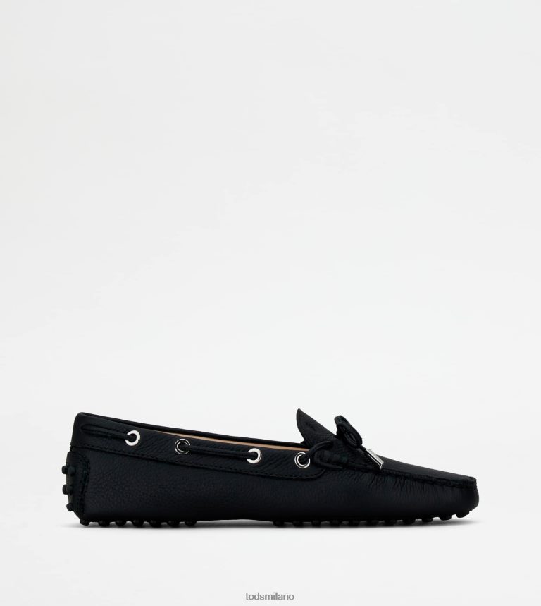 donnenero Tod's gommino mocassino in pelle P66X8B117