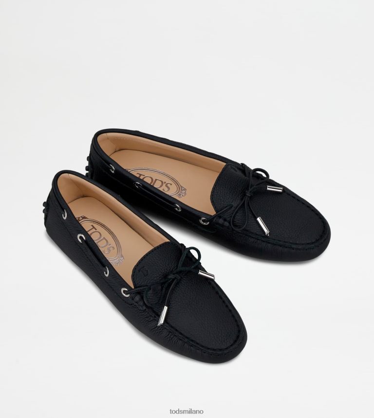 donnenero Tod's gommino mocassino in pelle P66X8B117
